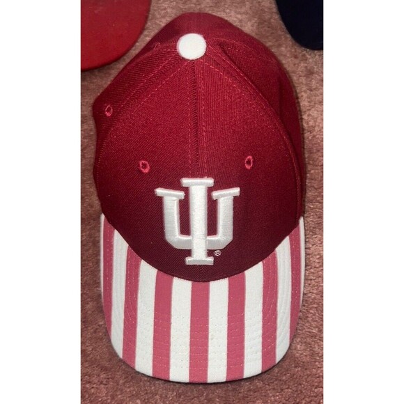Vintage Lot Of 5 Indiana Hoosiers hats. Adidas Zephyr Other Brands - Picture 2 of 8